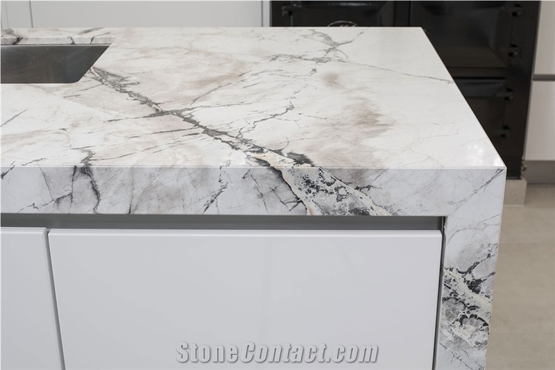 Ponte Vechia Marble Kitchen Countertop Project
