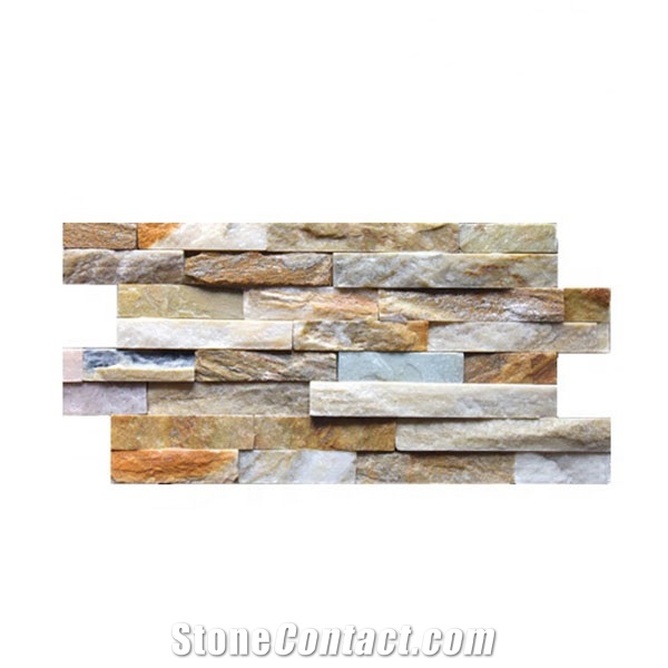 Wholesale Colorful Slate Wall Stacked Stone Veneer