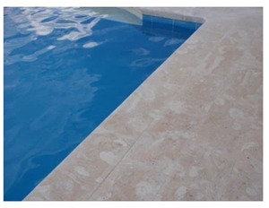 Coralina Gold Coral Stone Pool Deck Pavers