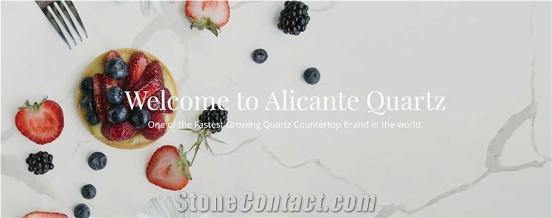 Calacatta Gold Quartz Stone for Countertops