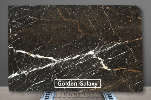 Golden Galaxy Marble Slabs