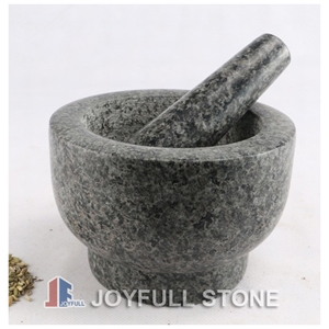 Granite Mortar and Pestle Stone Pestle and Mortar