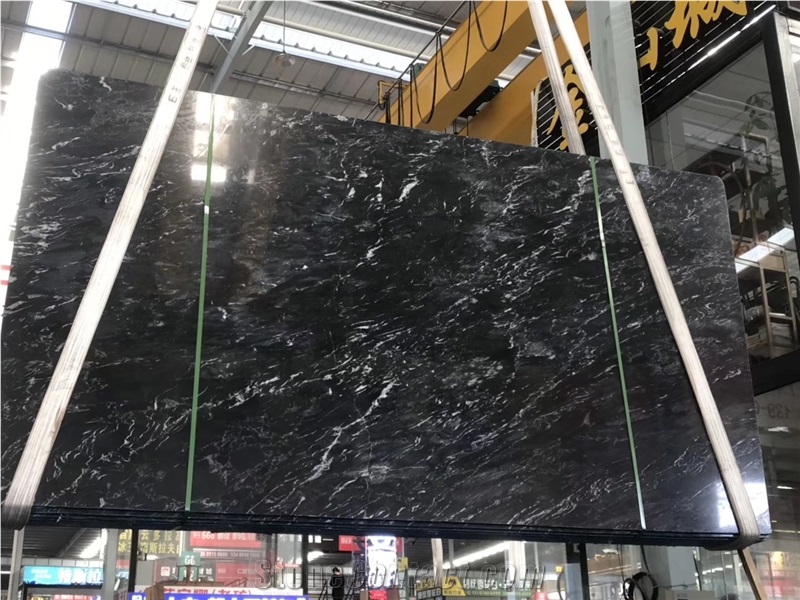 Forest Black Marble for Floor Tile