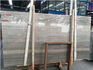 Grey Wooden Marble for Wall Cladding