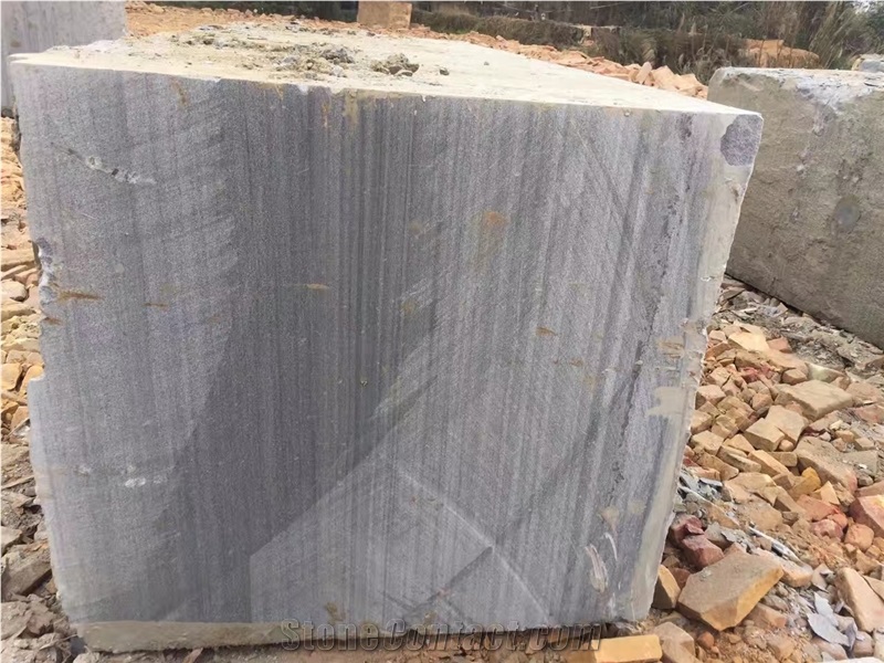 Light Grey Wooden Sandstone for Wall Cladding