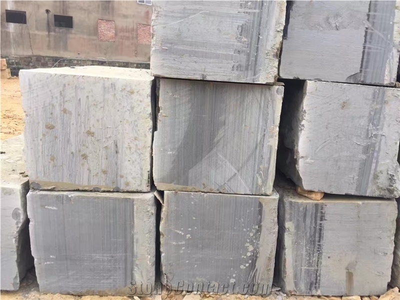 Light Grey Wooden Sandstone for Wall Cladding