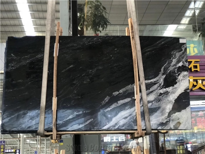 Versace Black Marble for Wall Cladding
