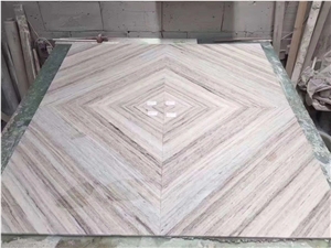 White Crystal Wooden Marble for Floor Tile