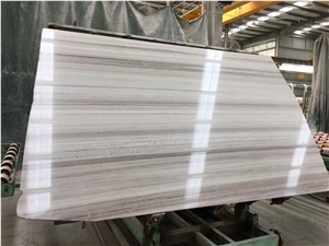 White Crystal Wooden Marble for Wall Tile