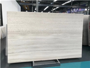 White Wooden Vein Marble for Wall Tile