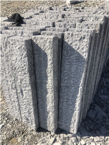 Dalian G603 Greygranite Pillar Kerbstone by Hand