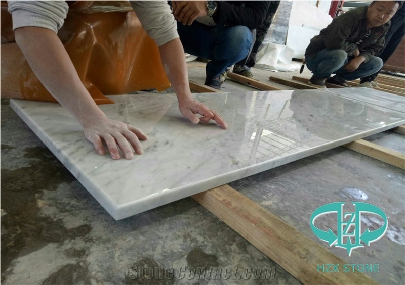 Carrara White for Kitchen Countertop