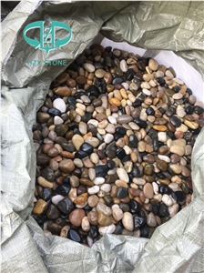 Natural Stone and Mixed Color Gravel Pebble Stone