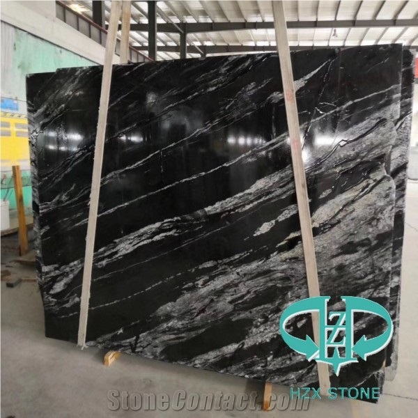 Portoro Black Granite for Building Material