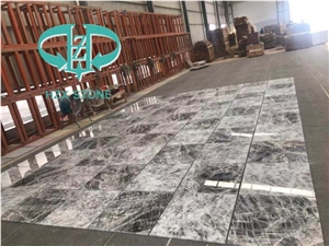 Snow Mountain Silver Fox Marble Slabs