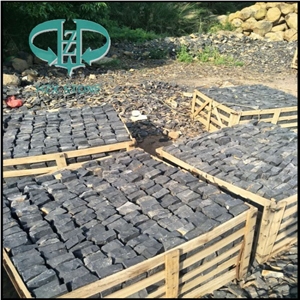 Zhangpu Black Basalt Cobble Stone/Natural Surface