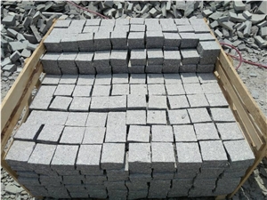 Rs Grey Granite Cube Paving Floor Covering Pavement
