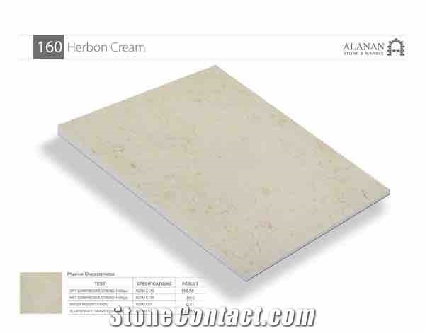 Hebron Cream 160 Limestone Tiles