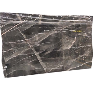 Calacatta Black Polished Marble for Construction