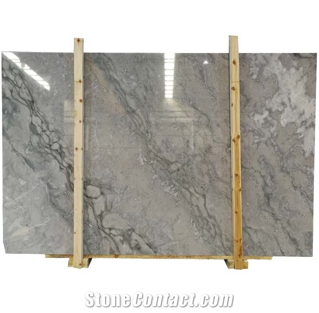 China Exclusive Polished Grey Marble for Villa Wall
