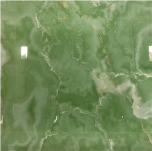 Iran Green Onyx for 1.6 cm Polished Slab