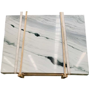 Panda White Marble for Construction Interior Floor