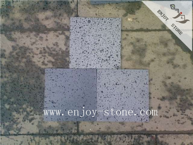 Lavastone,Hainan Grey Basalt,Sawn Floor Tile