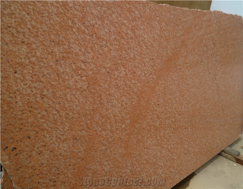 Red Granite Cladding Stone Walling Tiles Big Slabs