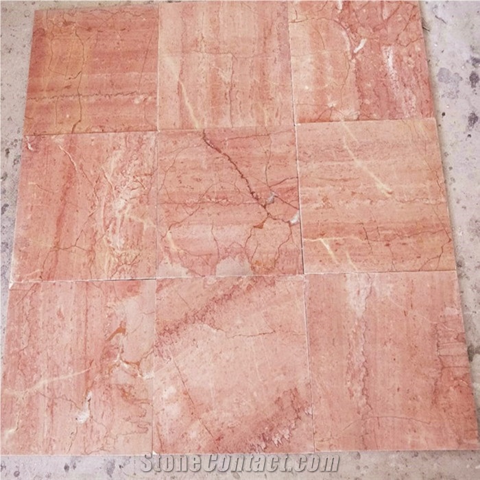 Sunset Rose Marble Floor Tile,Sunset Pink Marble