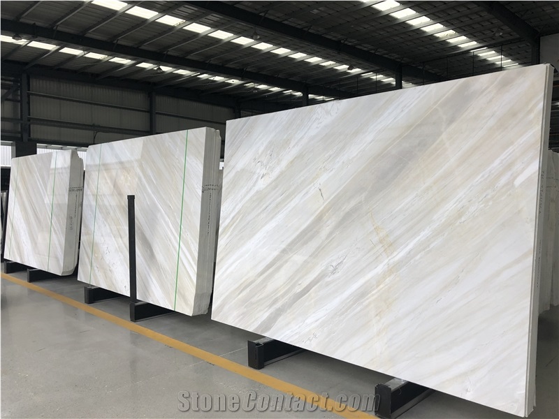 medeleerling Afleiden Voorstad Ajax White Marble Slabs from China - StoneContact.com