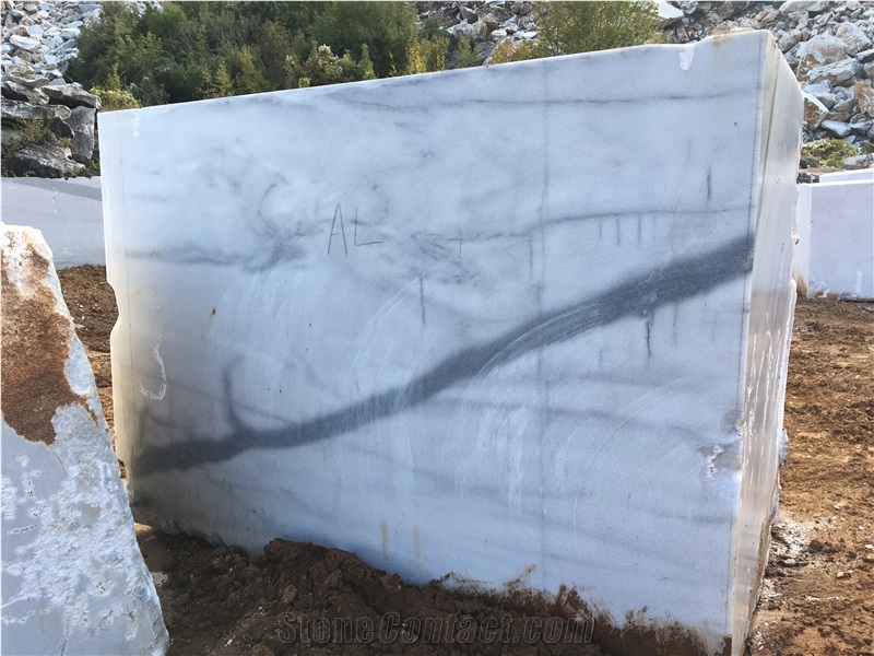 Calacatta Joyce Marble Block White Quarry Ower