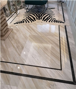 YUANDA White Gold Palissandro Marble Slabs