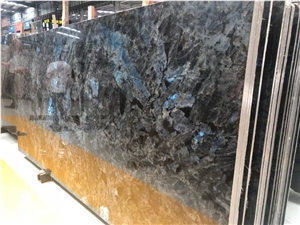 Lemurian Blue Granite Slabs for Wall Tiles