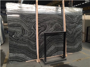 Polished Antique Wood Grain Marble Wall Claddings
