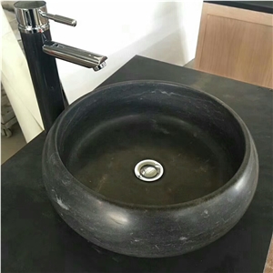 Blue Limestone Sink, China Limestone Wash Basin