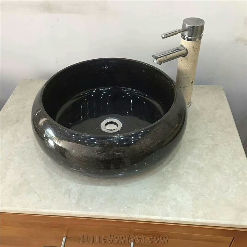 Blue Limestone Sink, China Limestone Wash Basin