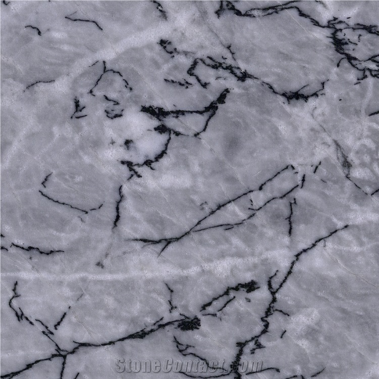 Centalla Grey Marble Slabs, Tiles