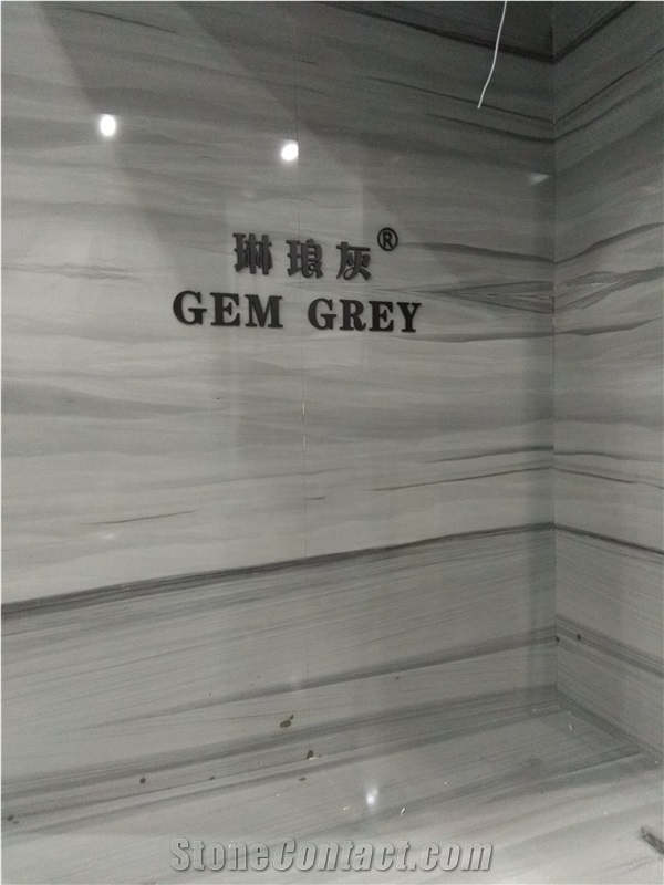 Gem Grey Marble Slabs, Tiles