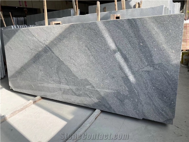 Ash Grey Granite, China Fantasy Granite Slabs