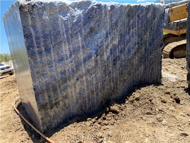 Azul Bahia Blocks, Blue Granite Blocks