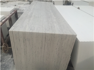 Carrara White Quartz Kitchen Work Tops