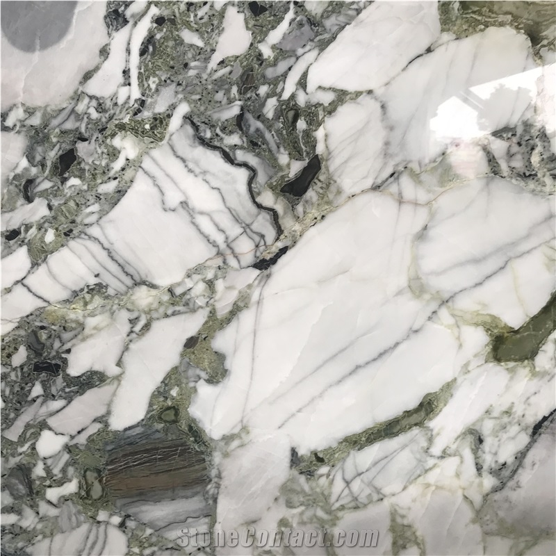 Beautiful China Cold Jade Marble Slab and Wall