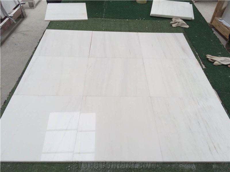 Dolomite White Marble Tile For Wall Cladding