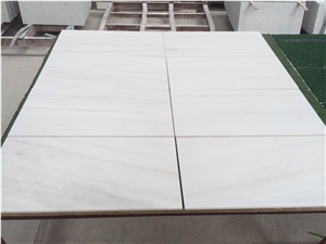 Dolomite White Marble Tile For Wall Cladding