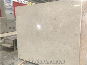 Turkey Light Pearl Marble Slab For Counter Tops