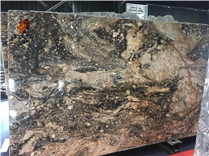Black Forest Gold Granite Slab