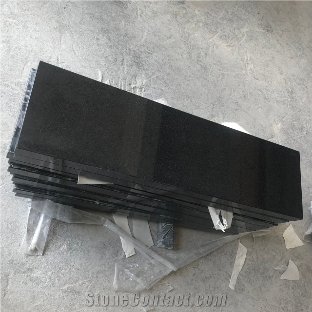 China Cheap Absolute Black Granite Tombstones