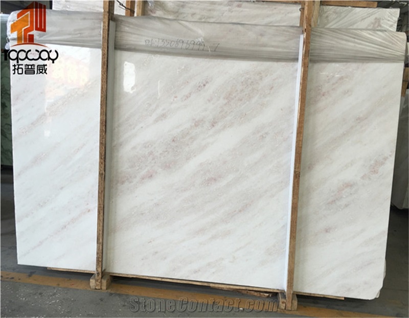 China Pink Crystal Marble for Flooring Decoration