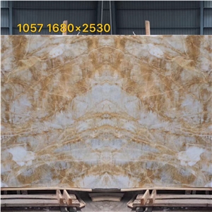 Natural Yellow Onyx Marble Slabs for Decoration