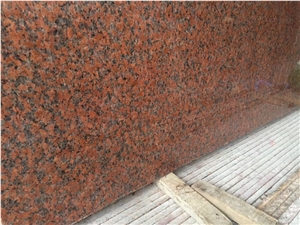 New Capao Bonito Granite, Maple Leaf Red Granite